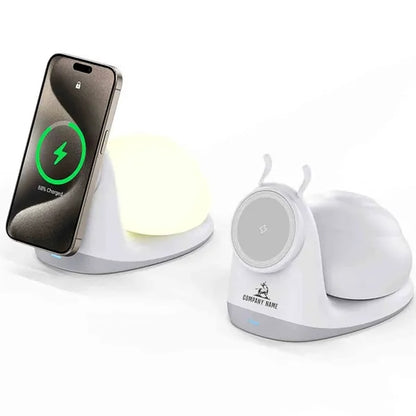 Magnetic Wireless Charger with Lamp