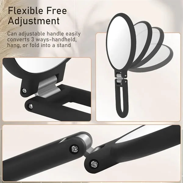 15X Double Sided Magnifying Handheld Mirror