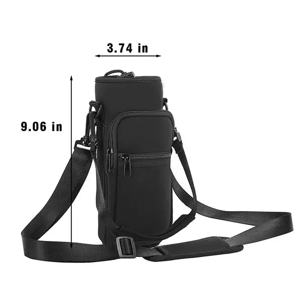 Multifunctional outdoor hiking cycling bottle carrier bag