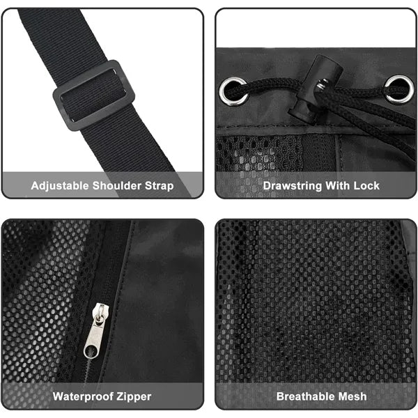 Waterproof Mesh Beach Swimming Gym Backpack