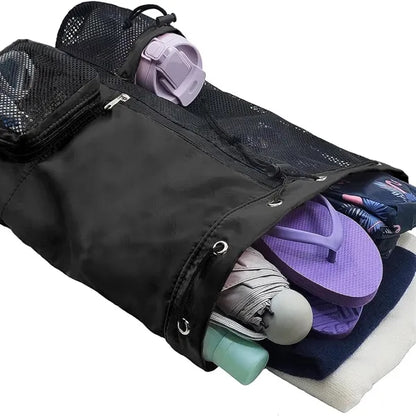 Waterproof Mesh Beach Swimming Gym Backpack