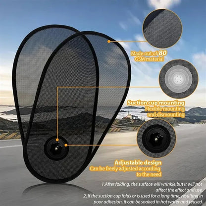 Adjustable Car Side Window Sun Shade