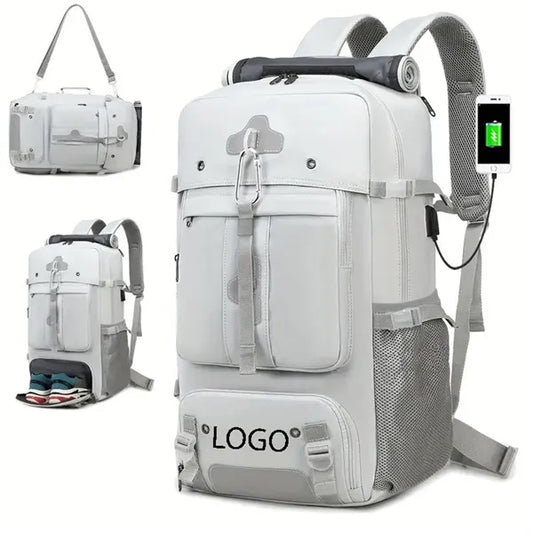 Travel Backpack for Men and Women with Shoe Compartment