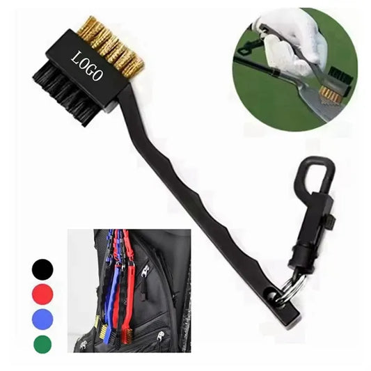 Double Heads Golf Brush