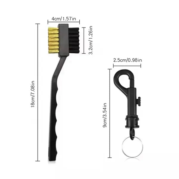Double Heads Golf Brush