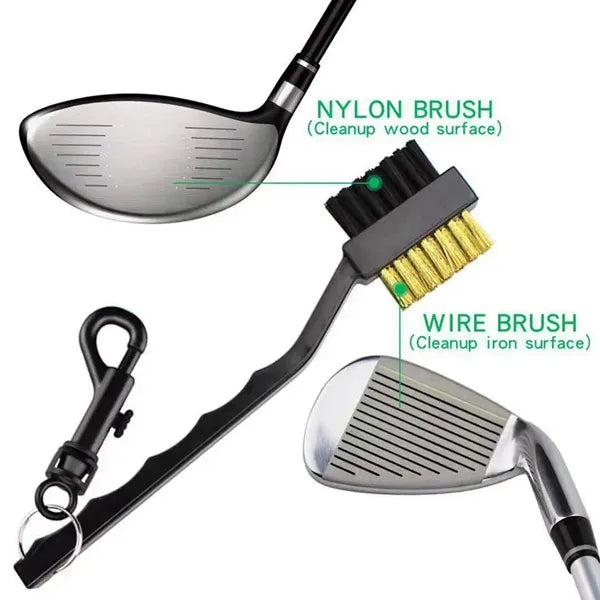 Double Heads Golf Brush