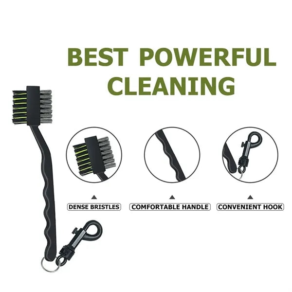Double Heads Golf Brush