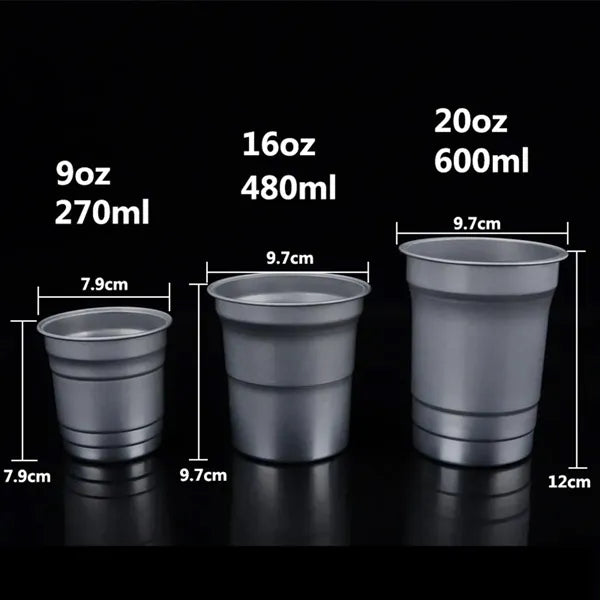 Chill Aluminum Cups