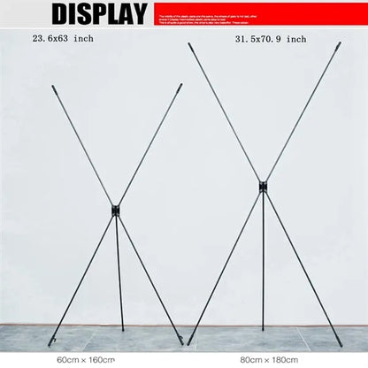31.5" x 70.9" Economy X-Banner Kit
