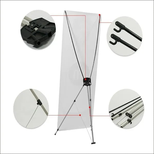 31.5" x 70.9" Economy X-Banner Kit