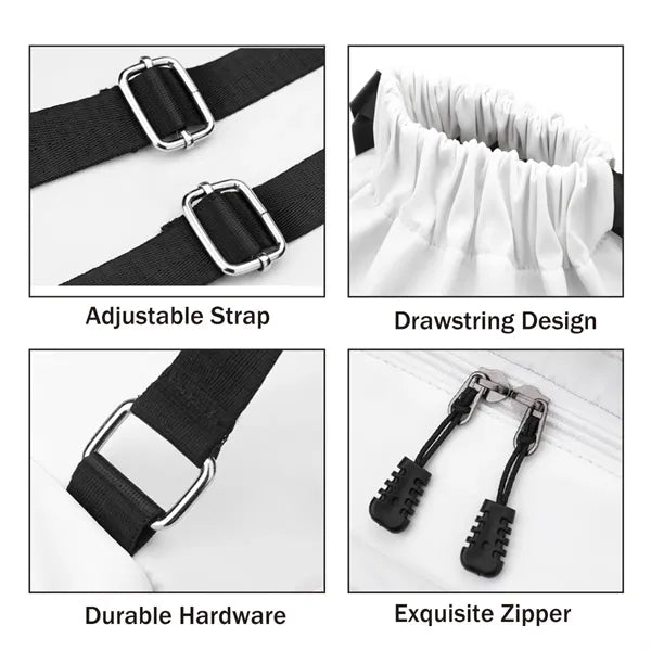 Large Capacity Sports Drawstring Bag Tennis Backpack