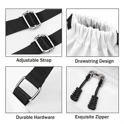 Large Capacity Sports Drawstring Bag Tennis Backpack