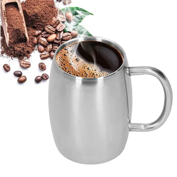 16Oz. Stainless Steel Beer Mug with Handle