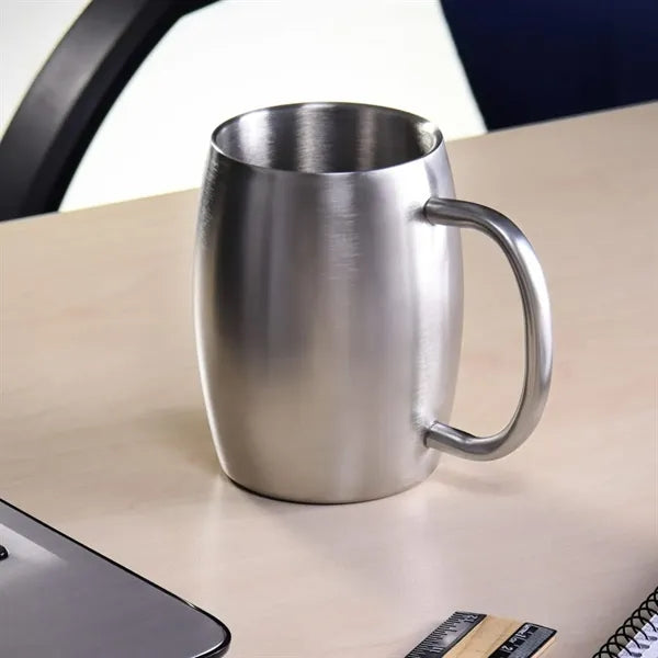 16Oz. Stainless Steel Beer Mug with Handle