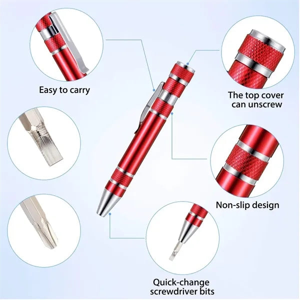 8 in 1 Precision Screwdriver Set