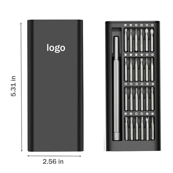 24 In 1 Multi Bit Magnetic Screwdriver Set