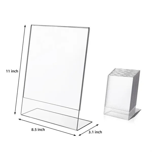 T shaped Double Sided Upright Inclined Display Stand