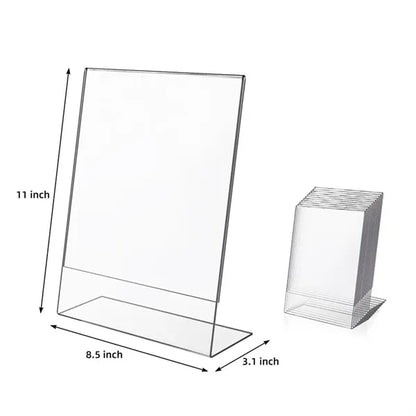 T shaped Double Sided Upright Inclined Display Stand