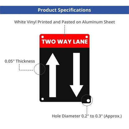 Street Signs (1ft x 1ft/SQFT)