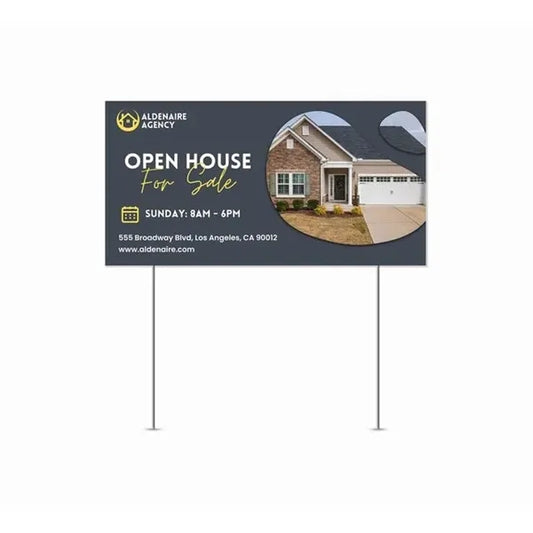 Yard sign (1ft x 1ft) SQFT