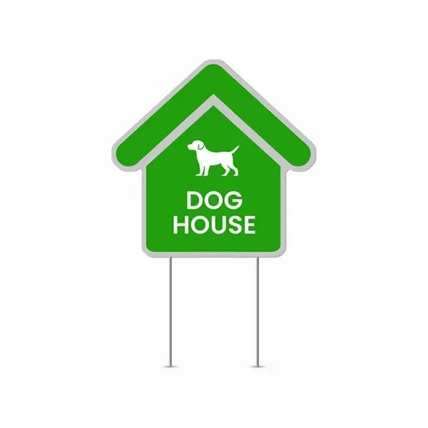 Custom Die-Cut Yard Signs (1.5ft x 1ft)