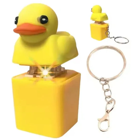 Duckies Quacking Keychain