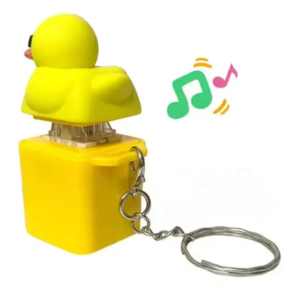 Duckies Quacking Keychain