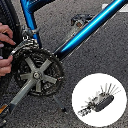 Multi Tool Folding Repair Kit with Hex Wrenches and Sockets