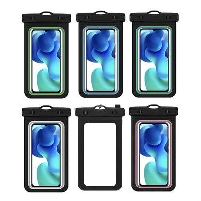 Waterproof Phone Pouch with Lanyard and Touchscreen Window