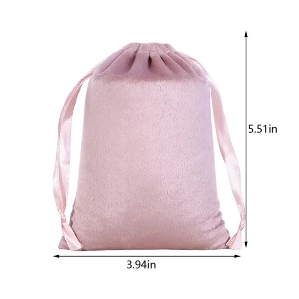 Party Wedding Favor Gift Jewelry Pouch Velvet Drawstring Bag
