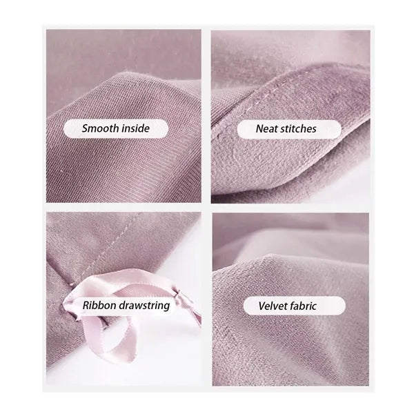 Party Wedding Favor Gift Jewelry Pouch Velvet Drawstring Bag