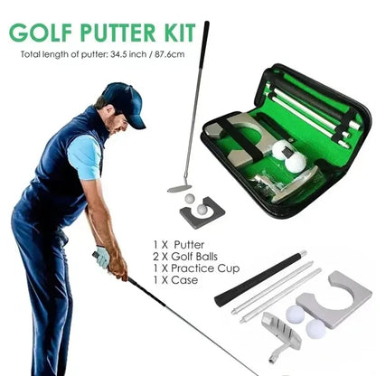 Portable Golf Putter Set Kit