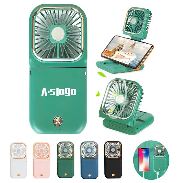 5 in 1  Mini Portable  Rechargeable Fan