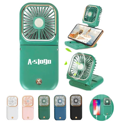 5 in 1  Mini Portable  Rechargeable Fan