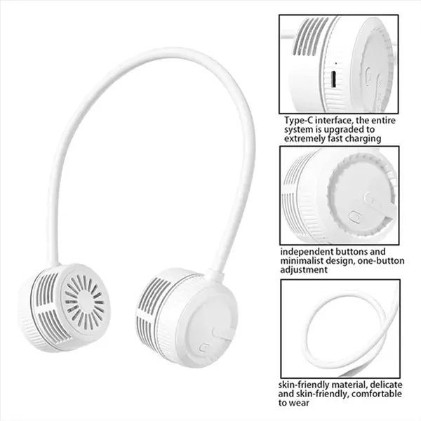 Custom Wearable Neck Fan