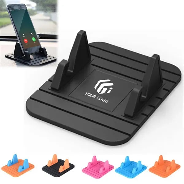 Universal anti-slip GPS dashboard pad phone holder for car