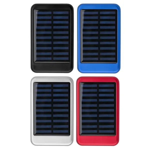 Portable Solar Power Bank Charger with-Solar Panel