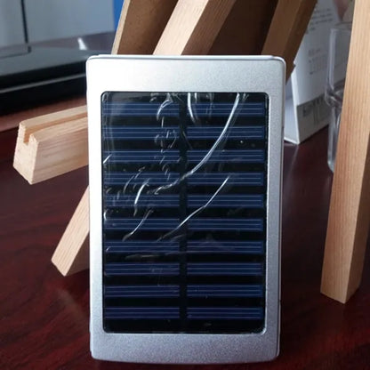 Portable Solar Power Bank Charger with-Solar Panel