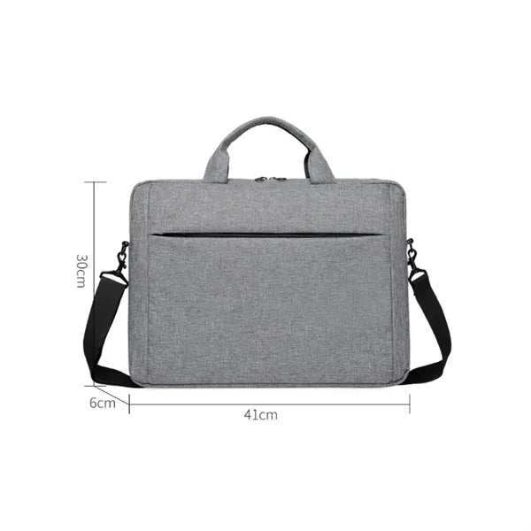 15.6" Laptop Briefcase with Luggage Trolley Sleeve