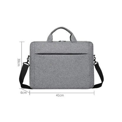 15.6" Laptop Briefcase with Luggage Trolley Sleeve