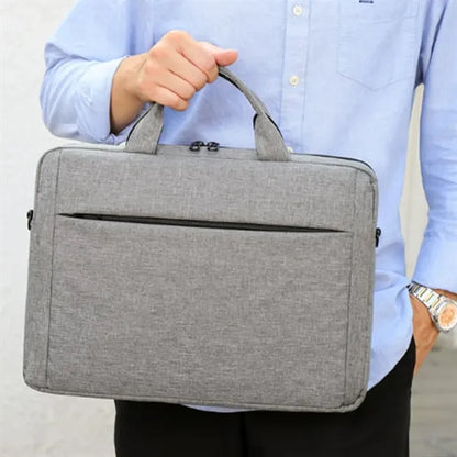 15.6" Laptop Briefcase with Luggage Trolley Sleeve