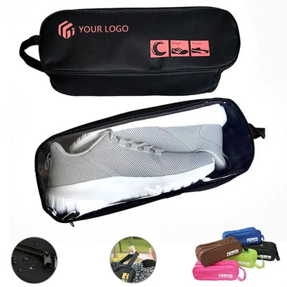 Outdoor sport golf travel  waterproof zippered shoe bag