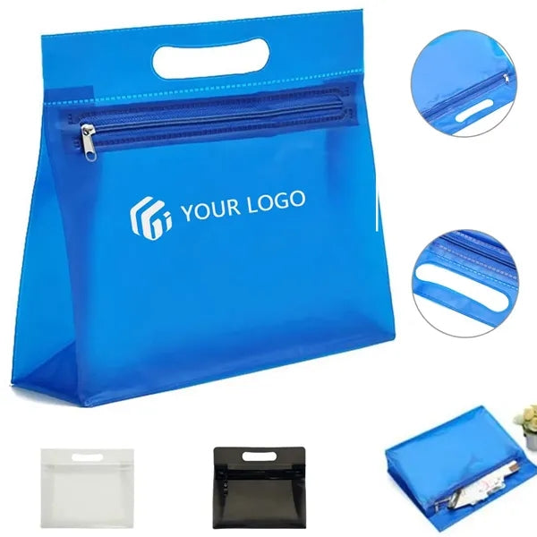School class office large clear pen holder case binder pouch