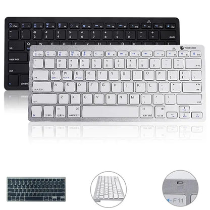 Ultra-slim PC tablets phone wireless bluetooth keyboard