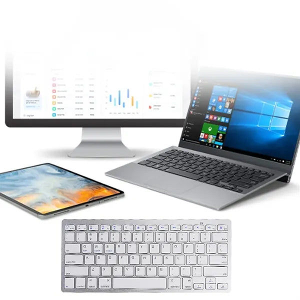 Ultra-slim PC tablets phone wireless bluetooth keyboard