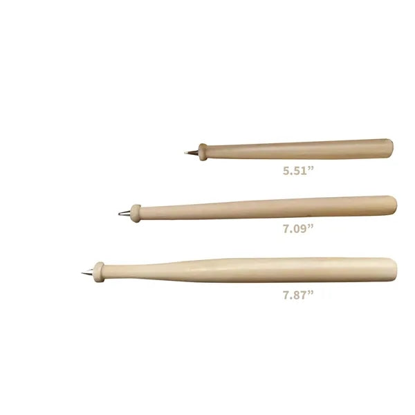 7.87" Wooden Baseball Bat Pen