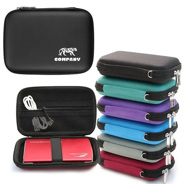 External Hard Drive Carrying Organizer Bag