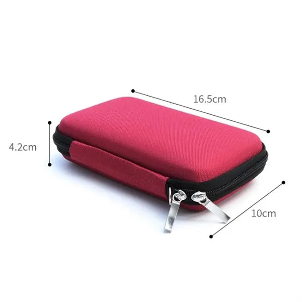 External Hard Drive Carrying Organizer Bag