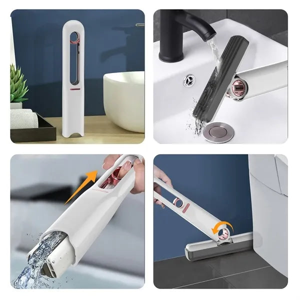 Portable Self-Squeeze Short Mop