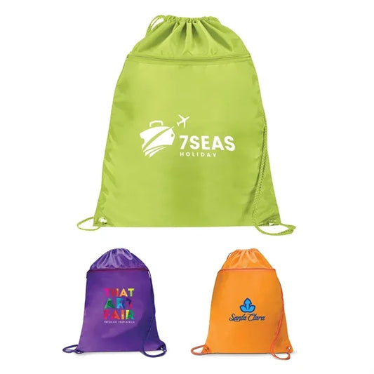 Neon Storm Cinch Bag